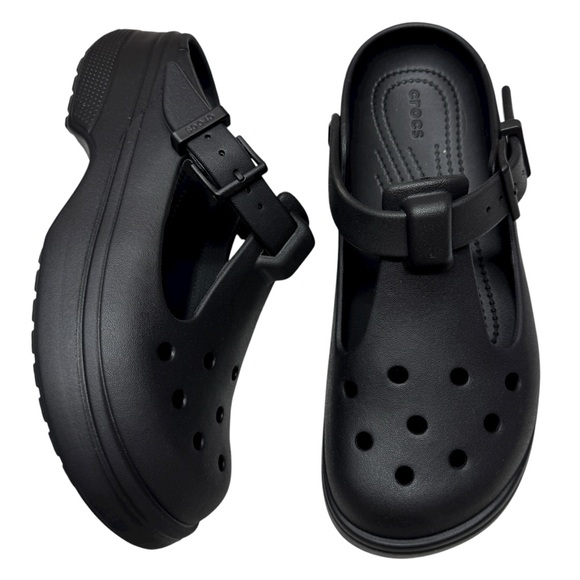 NEW Crocs Classic Mary Jane Clog Shoes Womens size 8 trendy retro - Picture 1 of 13
